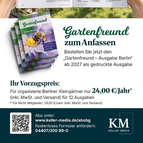 Der "Gartenfreund" zum Anfassen...
