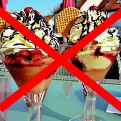 Kein Eis an diesem Wochenende...