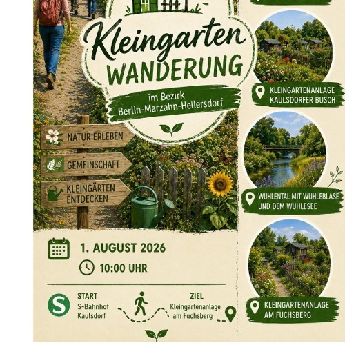 Kleingartenwanderung 2026