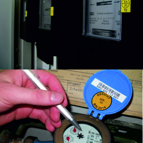 Ablesung Strom & Wasserz&auml;hler (zweiter Termin)