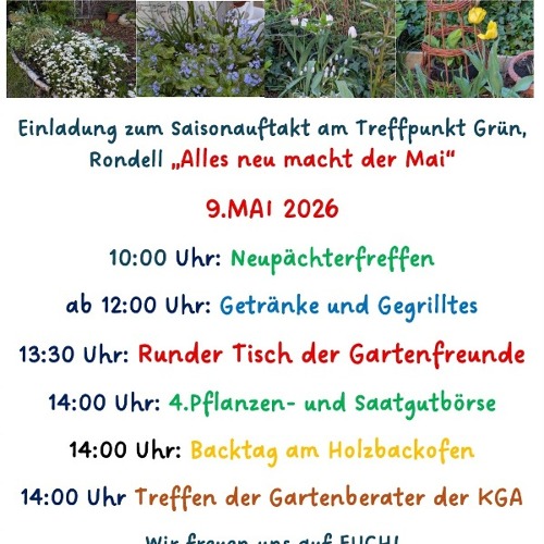 Alles Neu macht der Mai