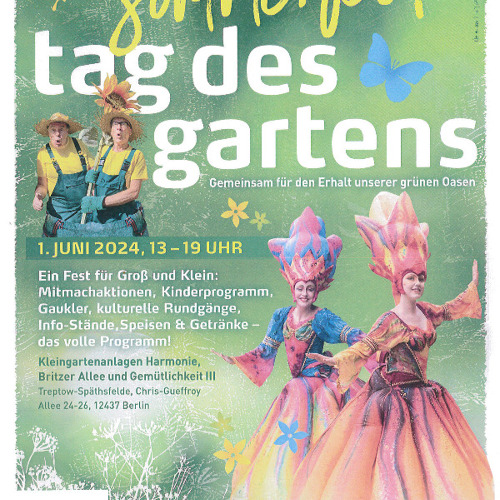 Sommerfest - Tag des Gartens in KGA Harmonie, Britzer Allee und Gemütlichkeit III